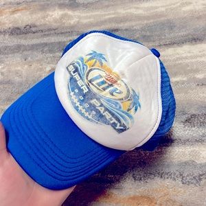 Vintage miller lite hat